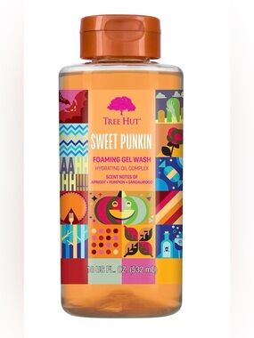 Sweet Punkin Foaming Gel Body Wash -From Tree Hut- Amazing! Smells Great!